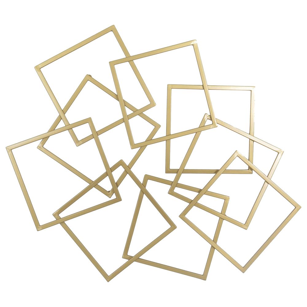 Moe's Home Collection Quad Wall Decor in Gold, , large