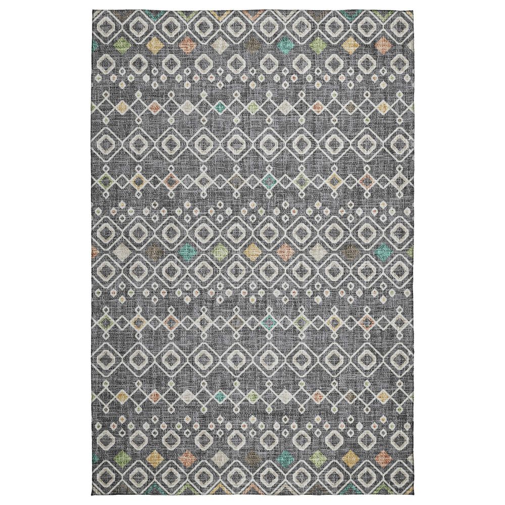 Dalyn Rug Company Portico PO4 Gray 10" x 14" Area Rug, , large