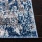 Safavieh Aston ASN710N 8" x 10" Navy and Gray Area Rug, , large