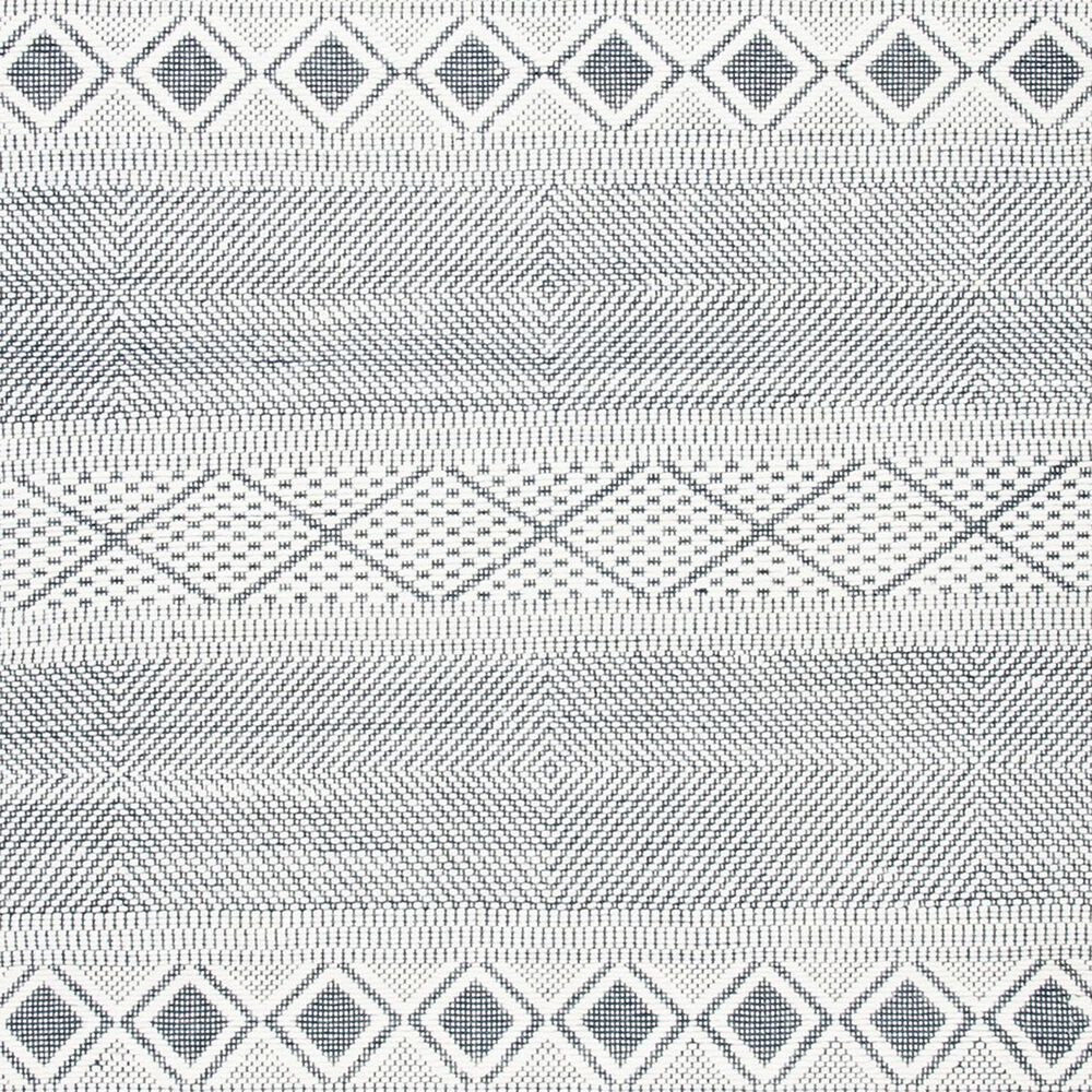 Safavieh Natura NAT856A 2&#39;3&quot; x 8&#39; Ivory and Navy Runner, , large