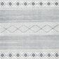 Safavieh Natura NAT856A 2"3" x 8" Ivory and Navy Runner, , large