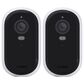 Arlo Arlo Essential Outdoor 2K Camera (2nd Generation), White, 2 pack, , large