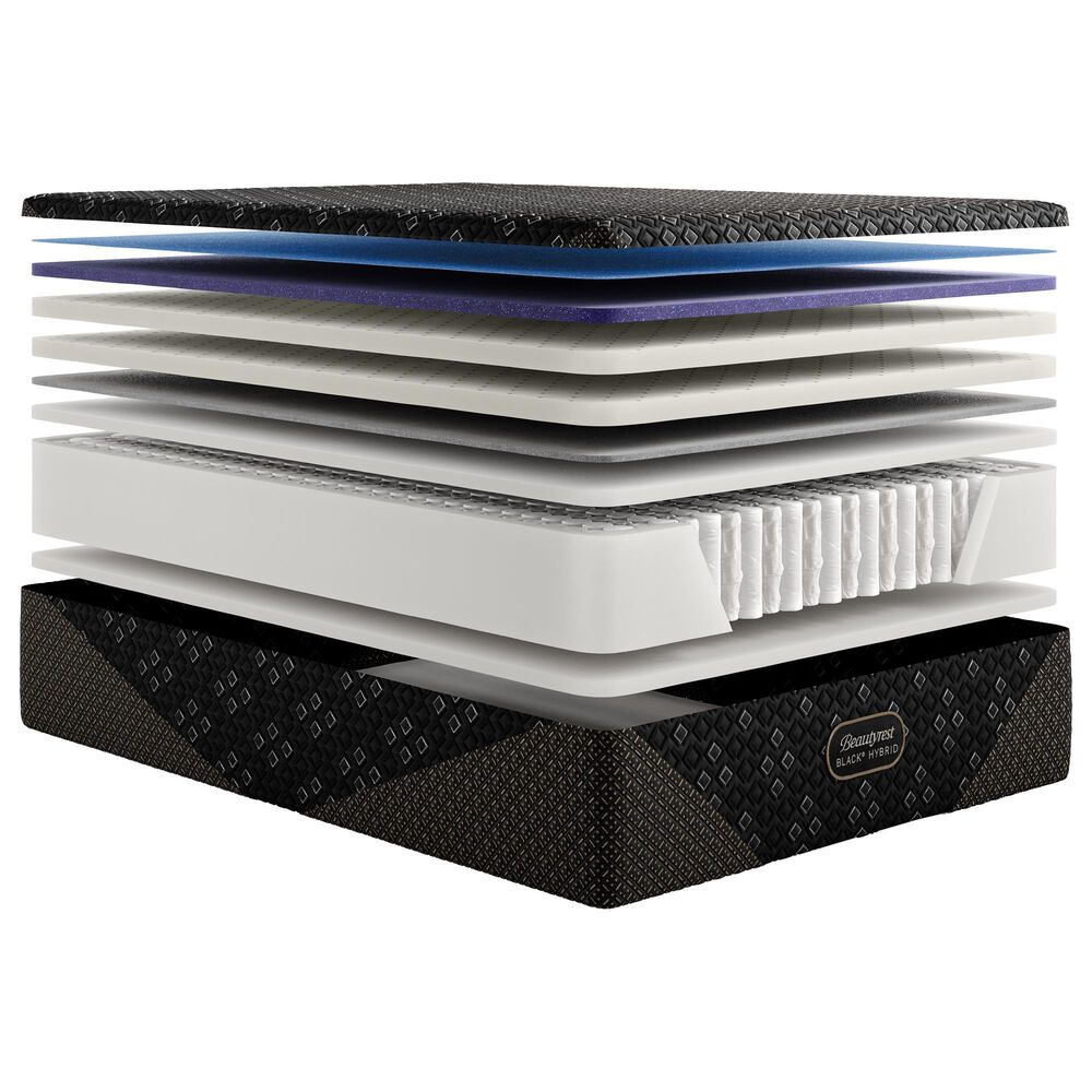Beautyrest Black Hybrid 2026 Series 3 XCS Firm Flex Head King Mattress, , large