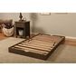 Kodiak Boho Twin Daybed with Pop Up Trundle and Mattress in Rustic Walnut, , large