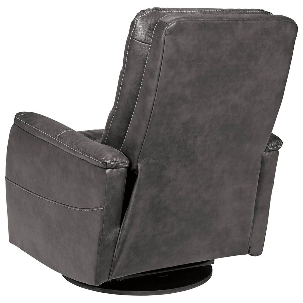 Ashley Riptyme Manual Swivel Glider Recliner in Quarry, , large