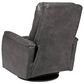 Ashley Riptyme Manual Swivel Glider Recliner in Quarry, , large