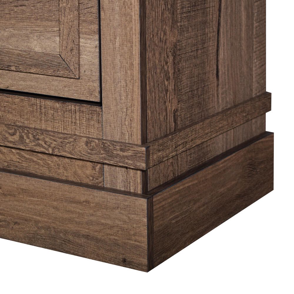 New Heritage Design Coventry Hall 6-Drawer Dresser and Mirror in Pecan, , large