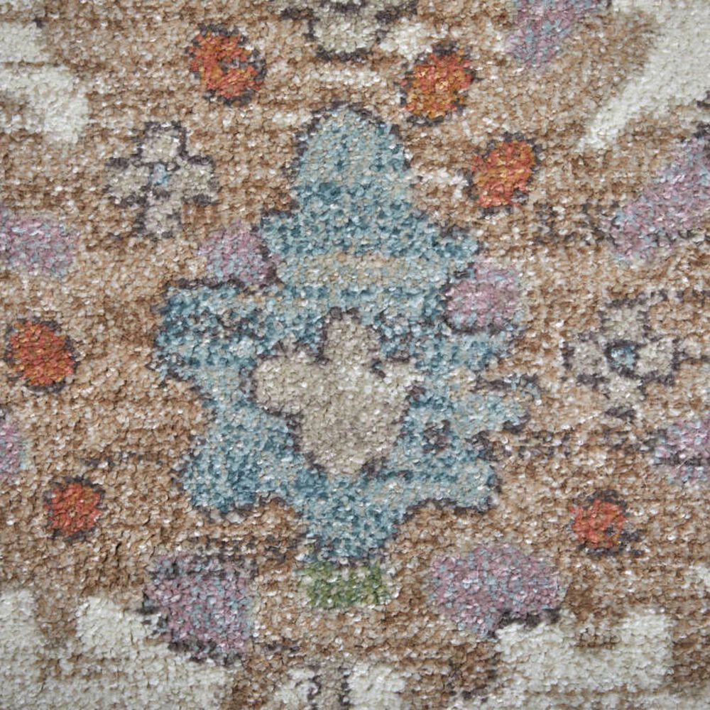 Feizy Dartmouth 39QJF 10&#39; x 12&#39;8&quot; Ivory and Multicolor Area Rug, , large