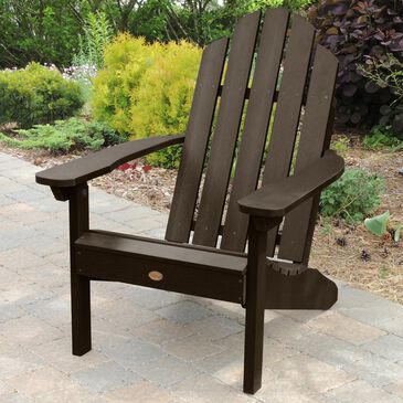 Highwood USA Classic Westport Adirondack Chair in Weathered Acorn, , large