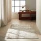 Nourison Rush 2"2" x 3"9" Ivory and Taupe Area Rug, , large
