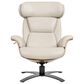 Jennifer Taylor Home Jovan Manual Recliner Lounge Chair in Pastel Beige, , large