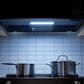 KitchenAid 1.1 Cu. Ft. Smart Low Profile Microwave Hood Combination with Dual Fan Ventilation in Black Stainless Finish, , large