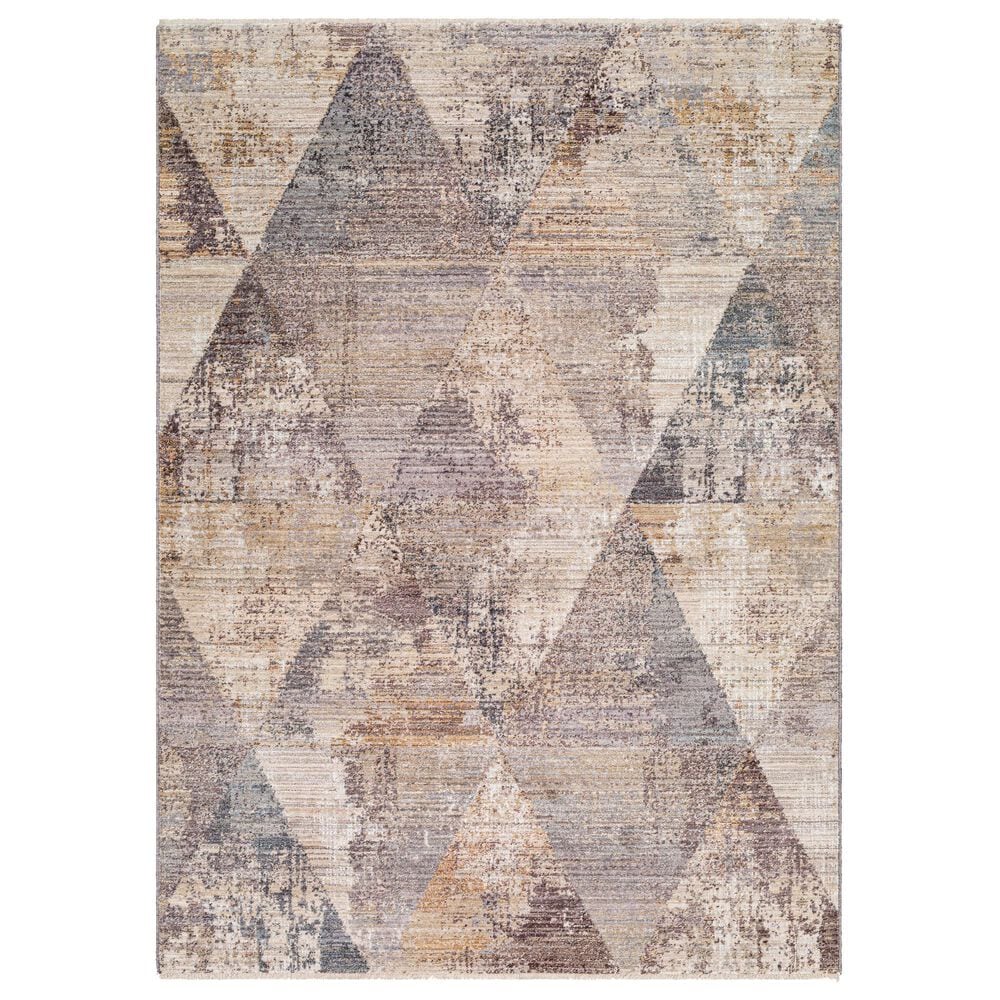 Surya Aida AAD-2308 2"7" x 4"11" Beige, Tan, Gray, Ivory and Medium Gray Area Rug, , large