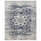 Safavieh Madison MAD603D 10" x 14" Cream and Navy Area Rug, , large