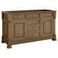 James Martin Vanities Brookfield 60" Double Bathroom Vanity in Honey Oak with 3 cm White Zeus Quartz Top and Rectangular Sinks, , large
