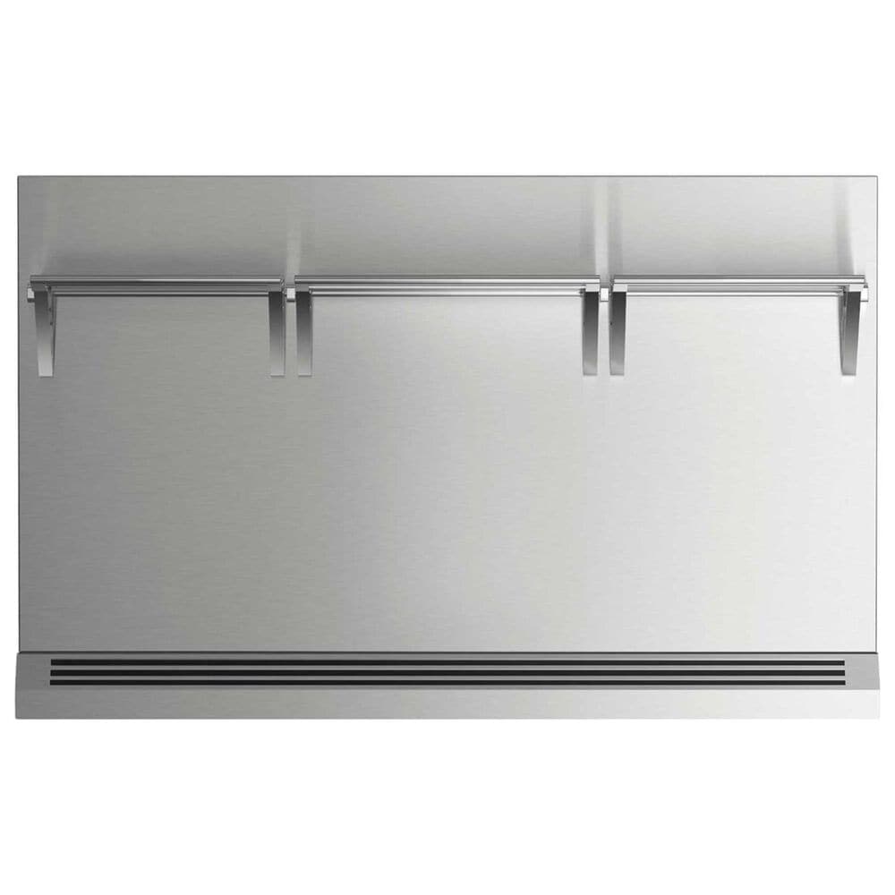 Fisher and Paykel 48" Range High Backguard for Combustible Situation in Stainless Steel, , large