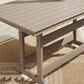 Ashley Seacliff Beach Counter Table in Medium Brown, , large