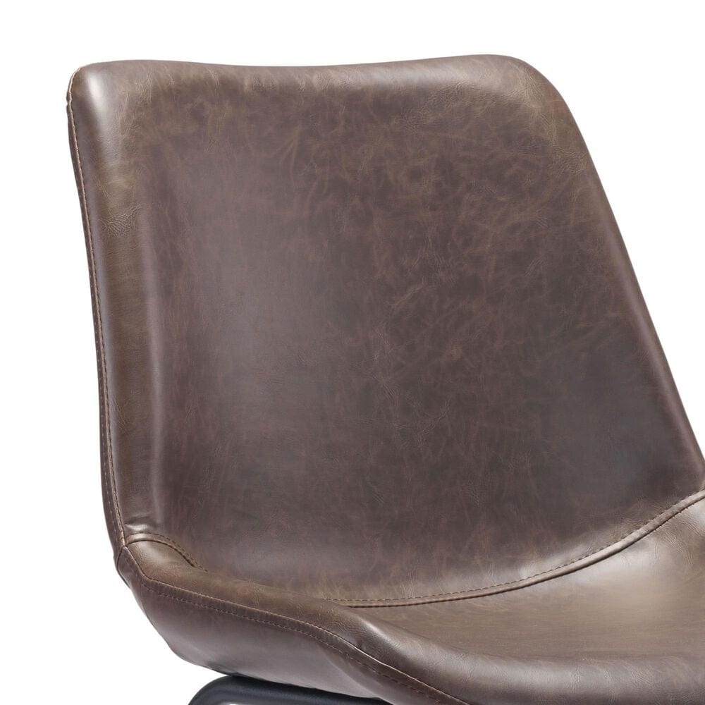 Zuo Modern Byron Barstool in Brown, , large