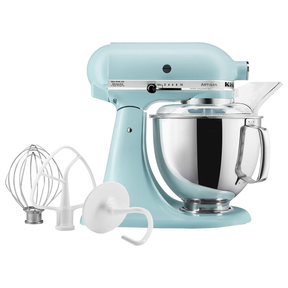 KitchenAid Artisan 5-Quart Tilt-Head Stand Mixer in Mineral Water Blue, , large