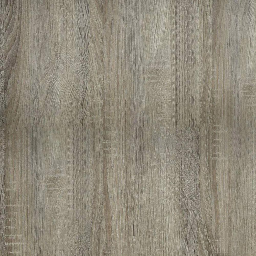 HOMLUX 5-Tier Modern Tall Corner Open Bookshelf in Sonoma Oak and White, , large