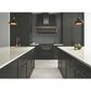 Dal-Tile Color Wheel Black 13"" X 11"" Ceramic Mosaic Sheet, , large