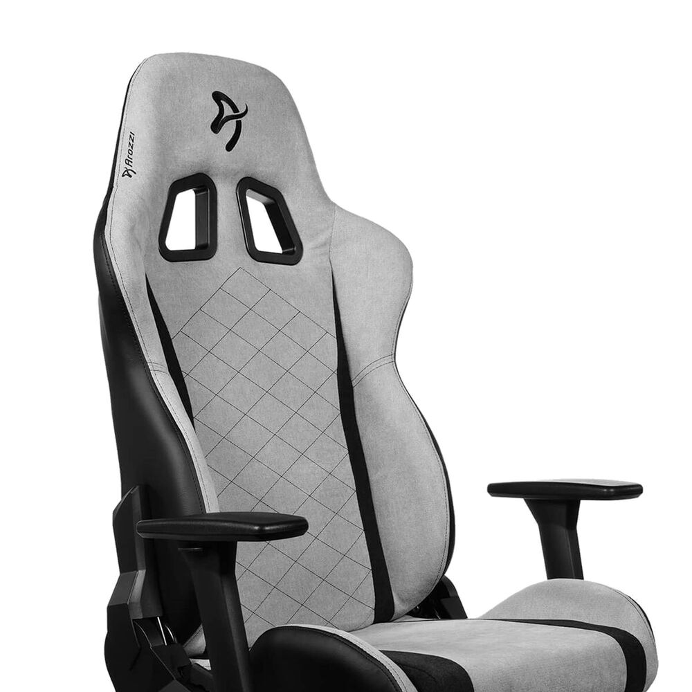 Arozzi Avanti Soft Gaming Chair in Light Grey, , large