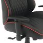 Valor Living High Stakes Gaming Chair in Black an Red, , large