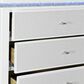 Global Furniture USA Alina 5-Drawer Chest with LED in White, , large