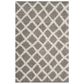 Safavieh Dallas Shag SGD258G-5 5"1" x 7"6" Grey/Ivory Area Rug, , large