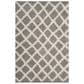 Safavieh Dallas Shag SGD258G-5 5"1" x 7"6" Grey/Ivory Area Rug, , large