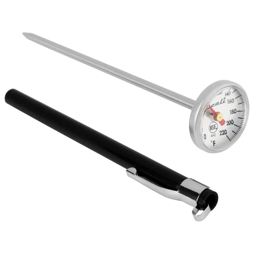 Kitchen Supply Instant Read Dial Thermometer in Silver, , large