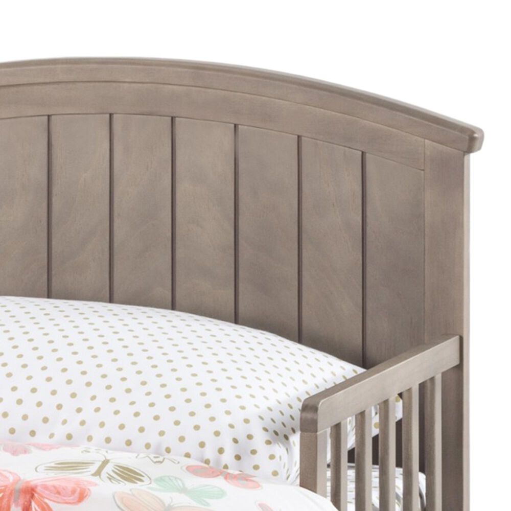 Foundations Worldwide Hampton Toddler Bed with Rails in Dusty Heather |  Nebraska Furniture Mart