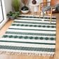 Safavieh Natura 5" x 8" Ivory and Green Area Rug, , large