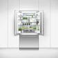 Fisher & Paykel 36" Integrated French Door Panel I&W with 72" High in Stainless Steel, , large