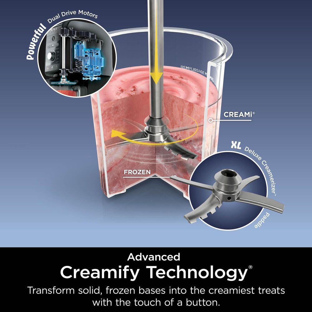Ninja Creami Deluxe XL 11-In-1 Ice Cream and Frozen Treat Maker in Silver, , large