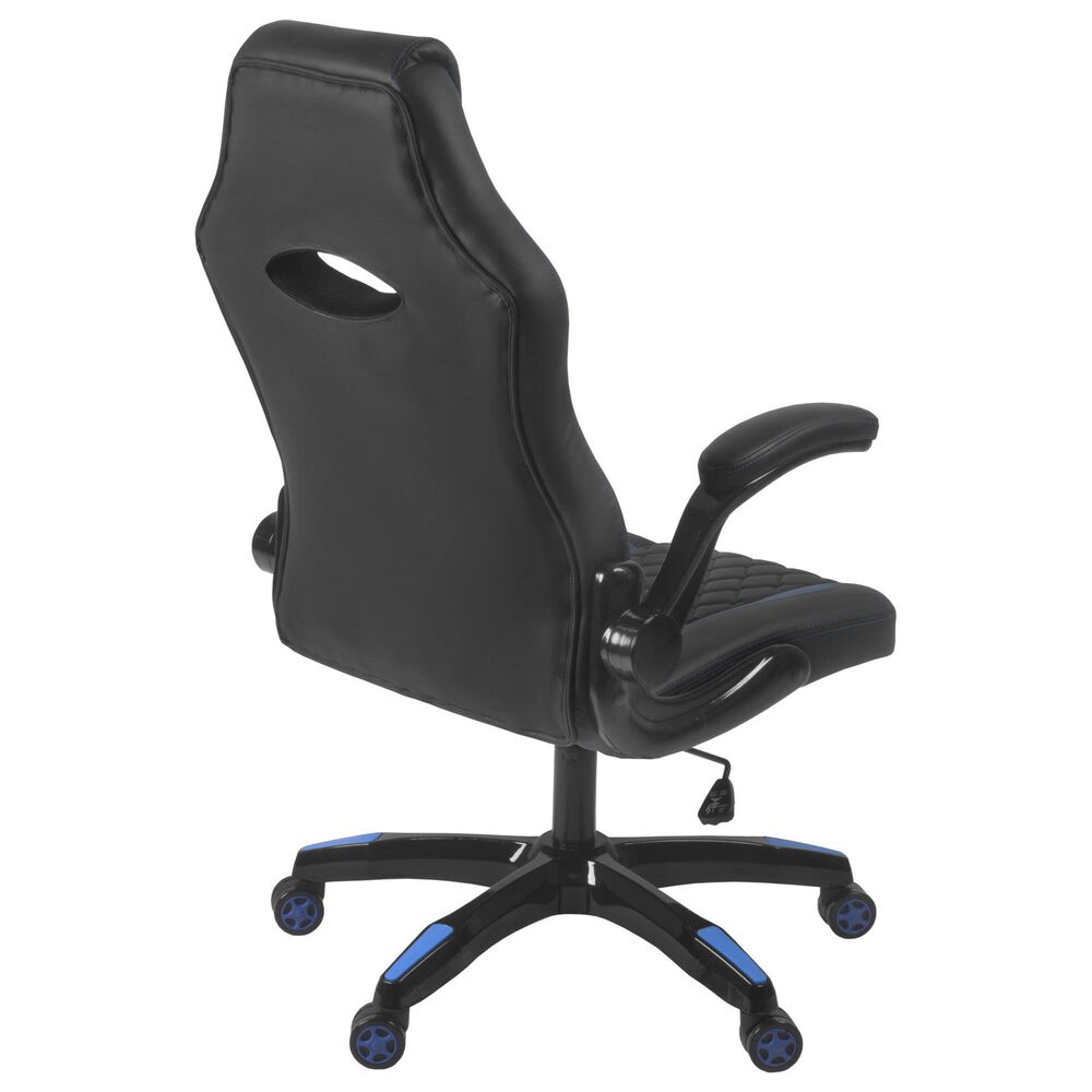 Regency Global Sourcing AON Archeus Ergonomic Gaming Chair in Black and Blue, , large
