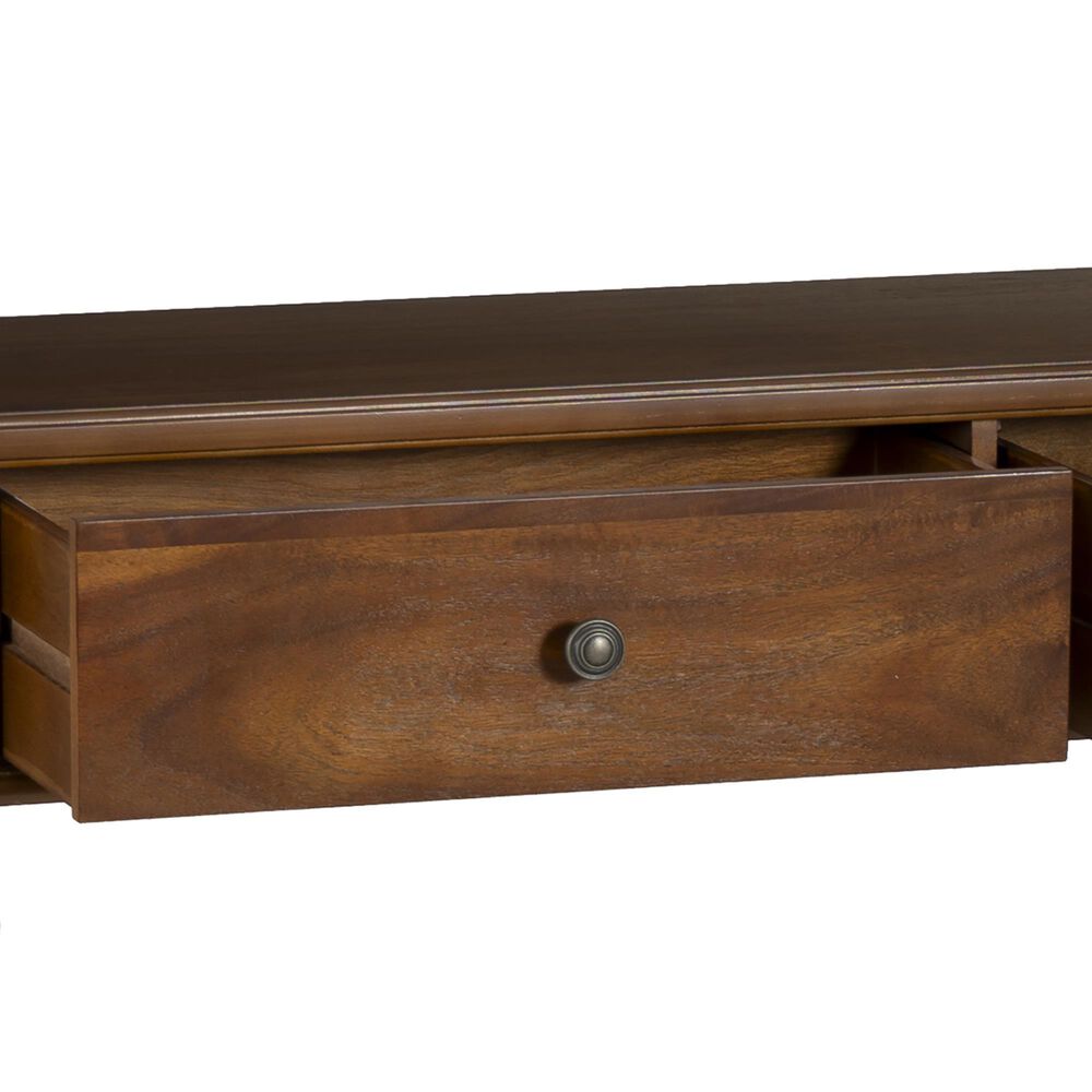 Linon Home Decor Mcghie Console Table in Hazelnut Brown, , large