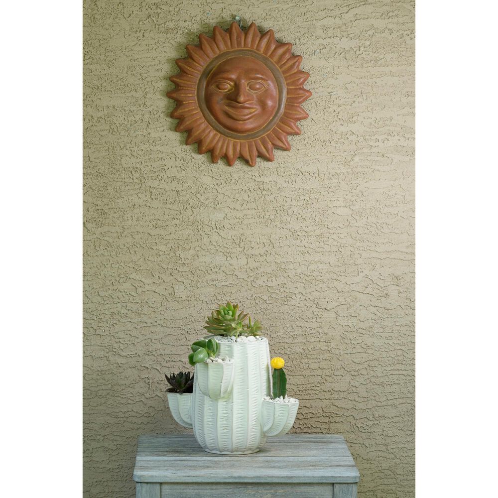 Alfresco Home Sol Patio Sun Face in Dark Copper, , large