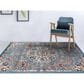 Amer Rugs Alexandria 4" x 6" Sea Blue Area Rug, , large