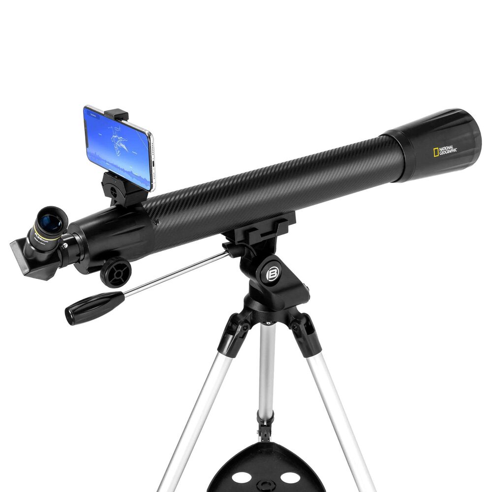 Explore Scientific 70mm Refractor Telescope with Astronomy App in Black, , large