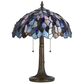 Cal Lighting 22.5" Tiffany Table Lamp in Antique Brass, , large