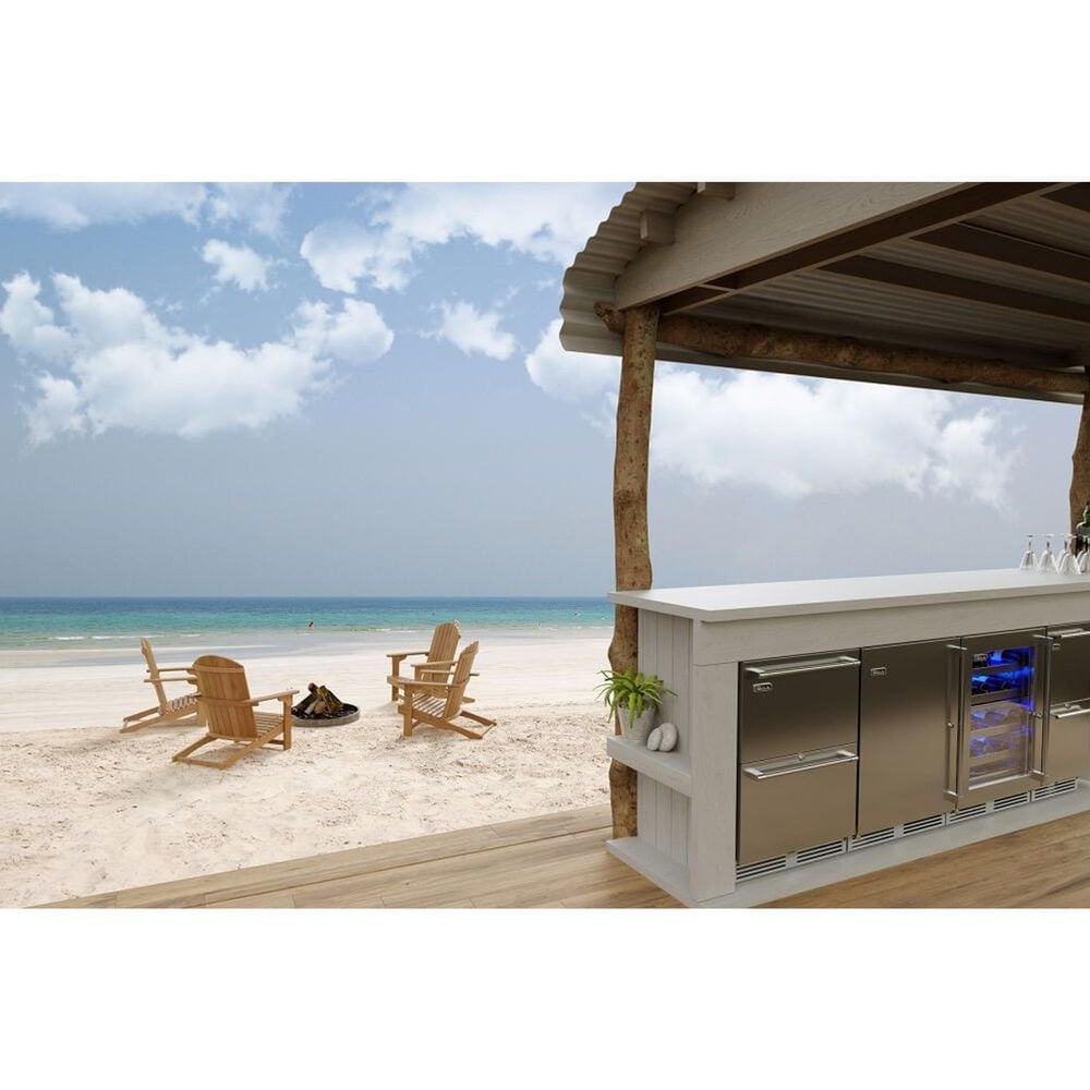 Perlick Signature Marine 5.0 Cu. Ft. Outdoor Dual-Zone Refrigerator Drawers in Stainless Steel and Panel Ready, , large
