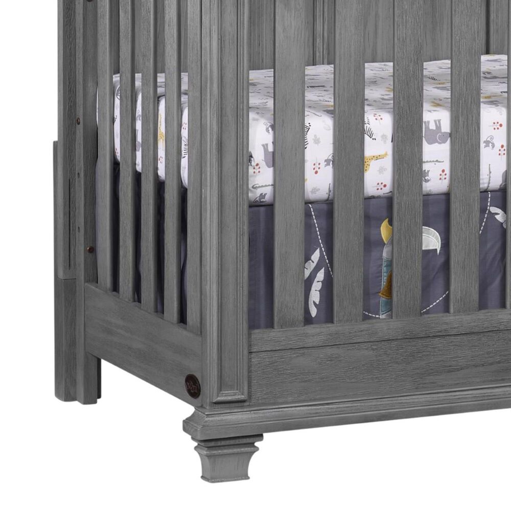 Oxford Baby Kenilworth 4 In 1 Convertible Crib in Graphite Gray, , large