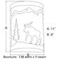 Vaxcel Yellowstone 1-Light Moose Wall Sconce in Burnished Bronze, , large