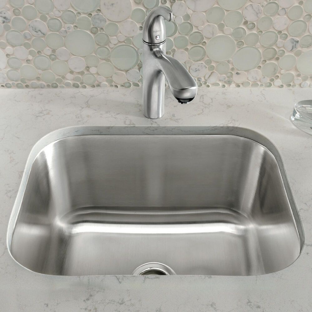 Blanco Stellar 23&quot; Laundry Single Bowl Kitchen Sink in Stainless Steel, , large