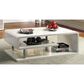 Furniture of America Appel 2-Piece Occasional Table Set in White and Chrome, , large