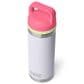 YETI Rambler 18 Oz Water Bottle with Color-Blocked Chug Cap in Mist, Pink and Grasshopper, , large
