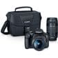 Canon EOS Rebel T7 DSLR Camera with 18-55mm and 75-300mm Lenses, , large