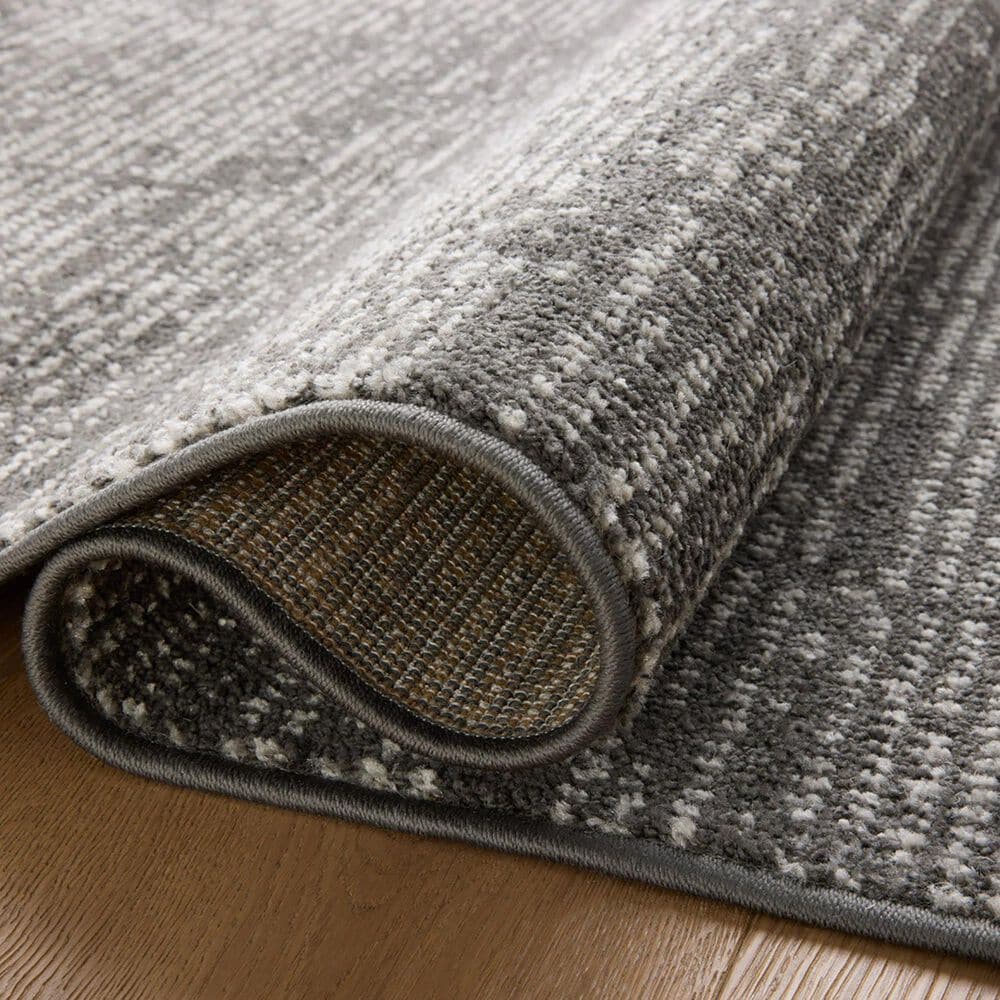 Loloi II Kamala 7&#39;10&quot; x 10&#39; Charcoal and Ivory Area Rug, , large