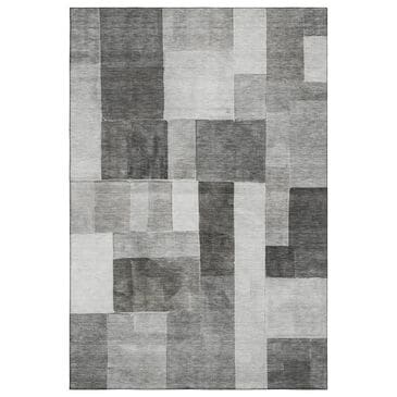 Dalyn Rug Company Neo NO15 3" x 5" Pewter Area Rug, , large